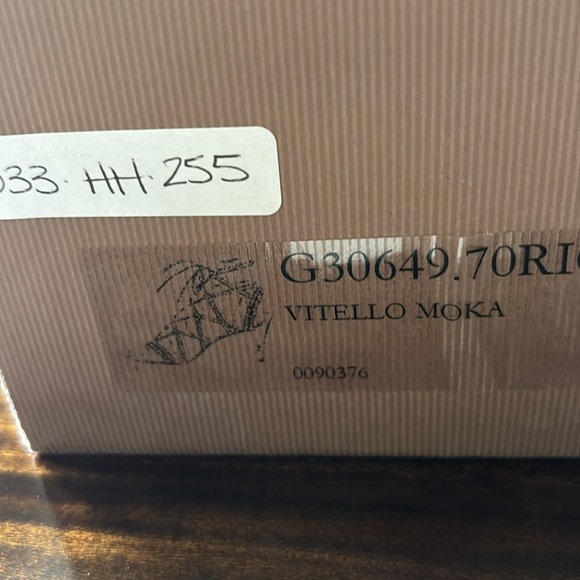 Gianvito Rossi beaded brown leather wrap sandals. - Picture 3 of 6